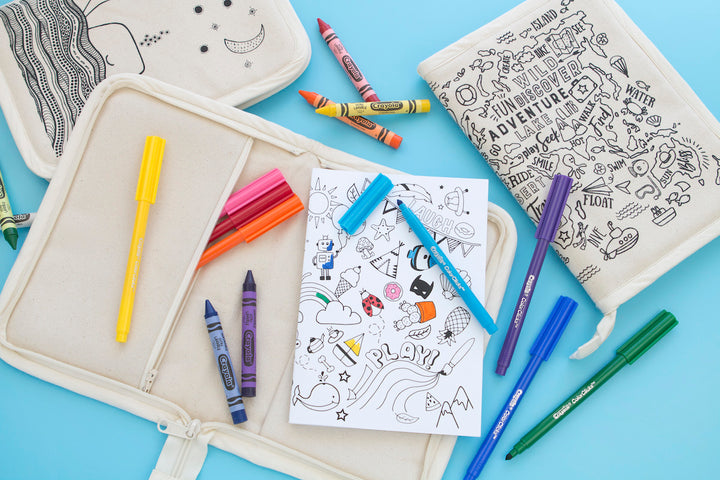 Explore the World - Diary, Travel, Journal, Art, Activity Case - Can be Personalised
