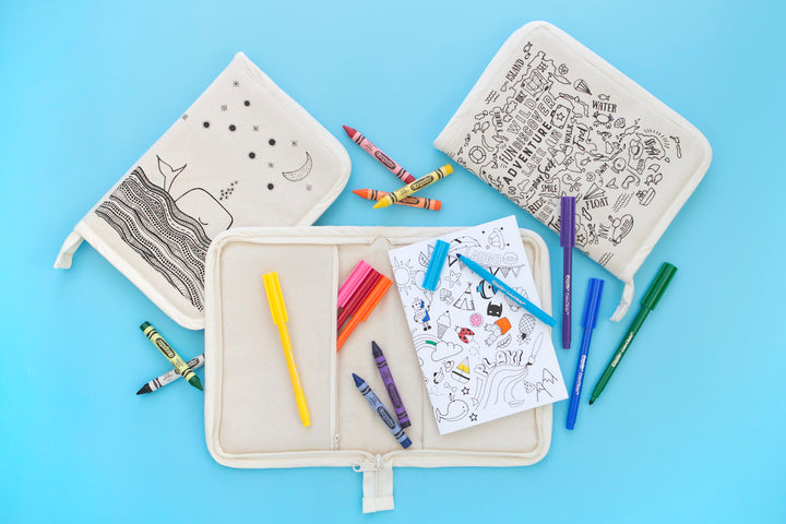 Explore the World - Diary, Travel, Journal, Art, Activity Case - Can be Personalised