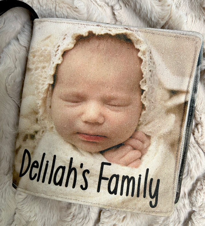 FULL PAGE Family Fabric Photo Book