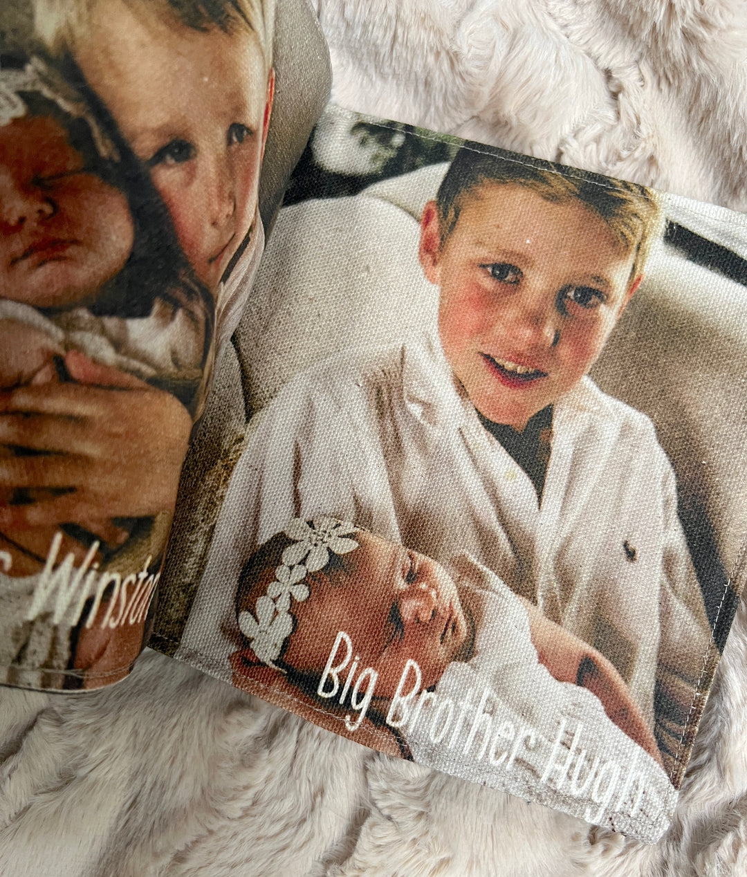 FULL PAGE Family Fabric Photo Book
