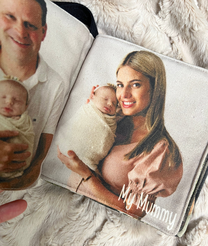 FULL PAGE Family Fabric Photo Book