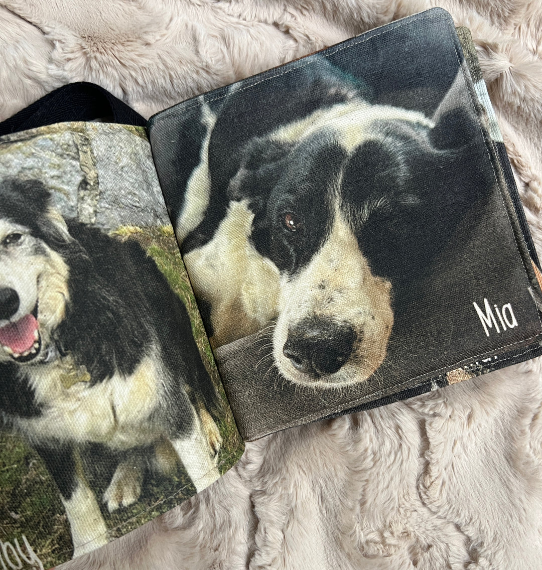 FULL PAGE Family Fabric Photo Book