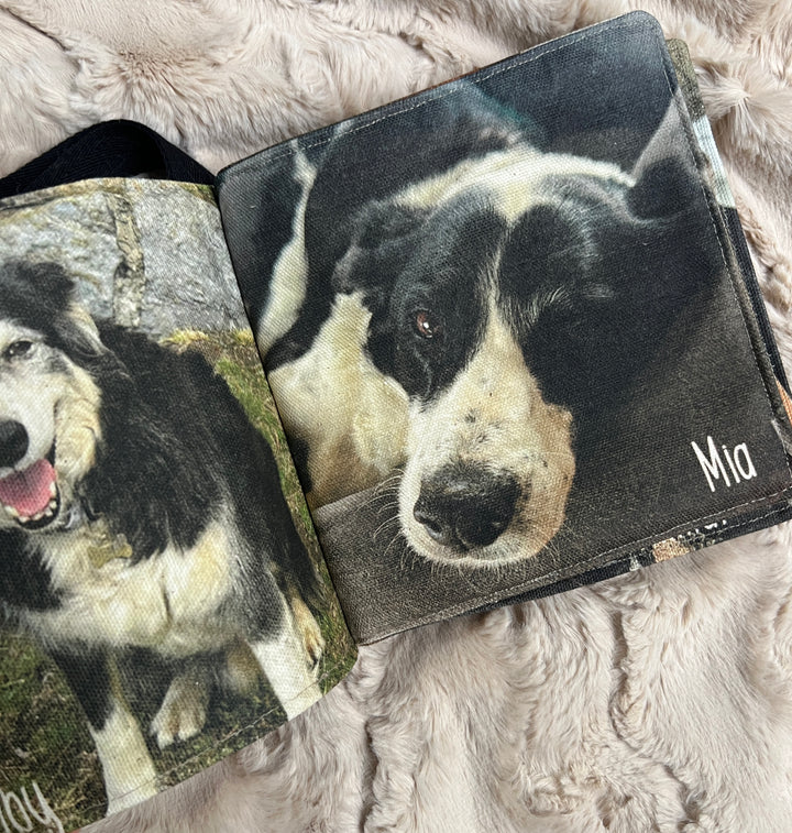 FULL PAGE Family Fabric Photo Book