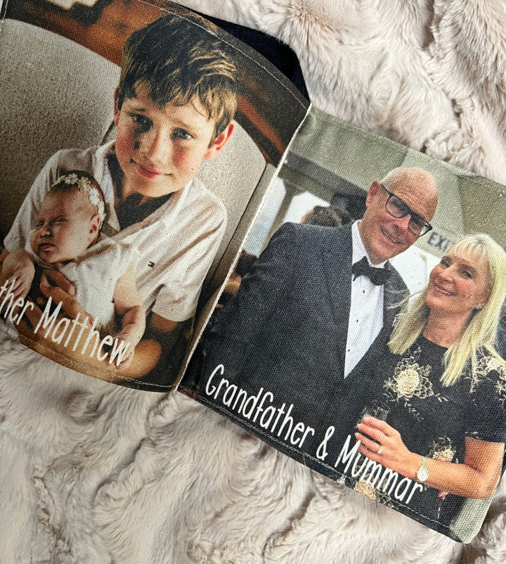 FULL PAGE Family Fabric Photo Book