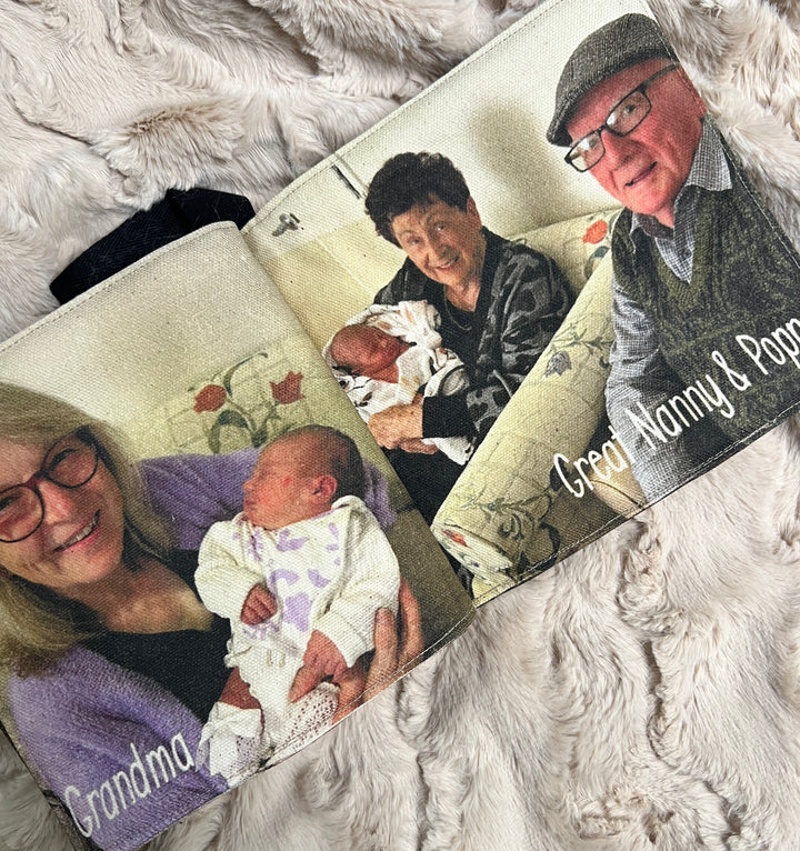 FULL PAGE Family Fabric Photo Book