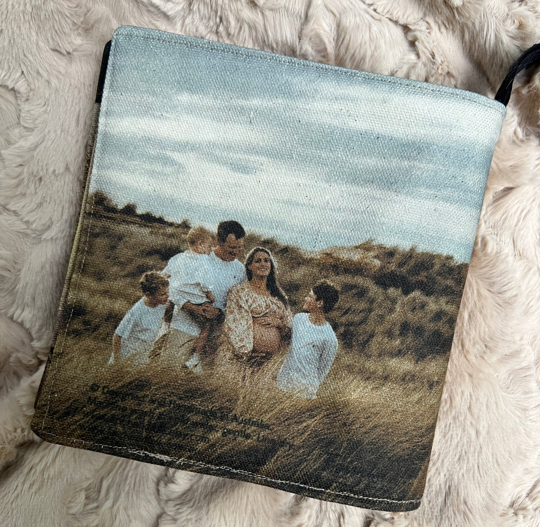 FULL PAGE Family Fabric Photo Book