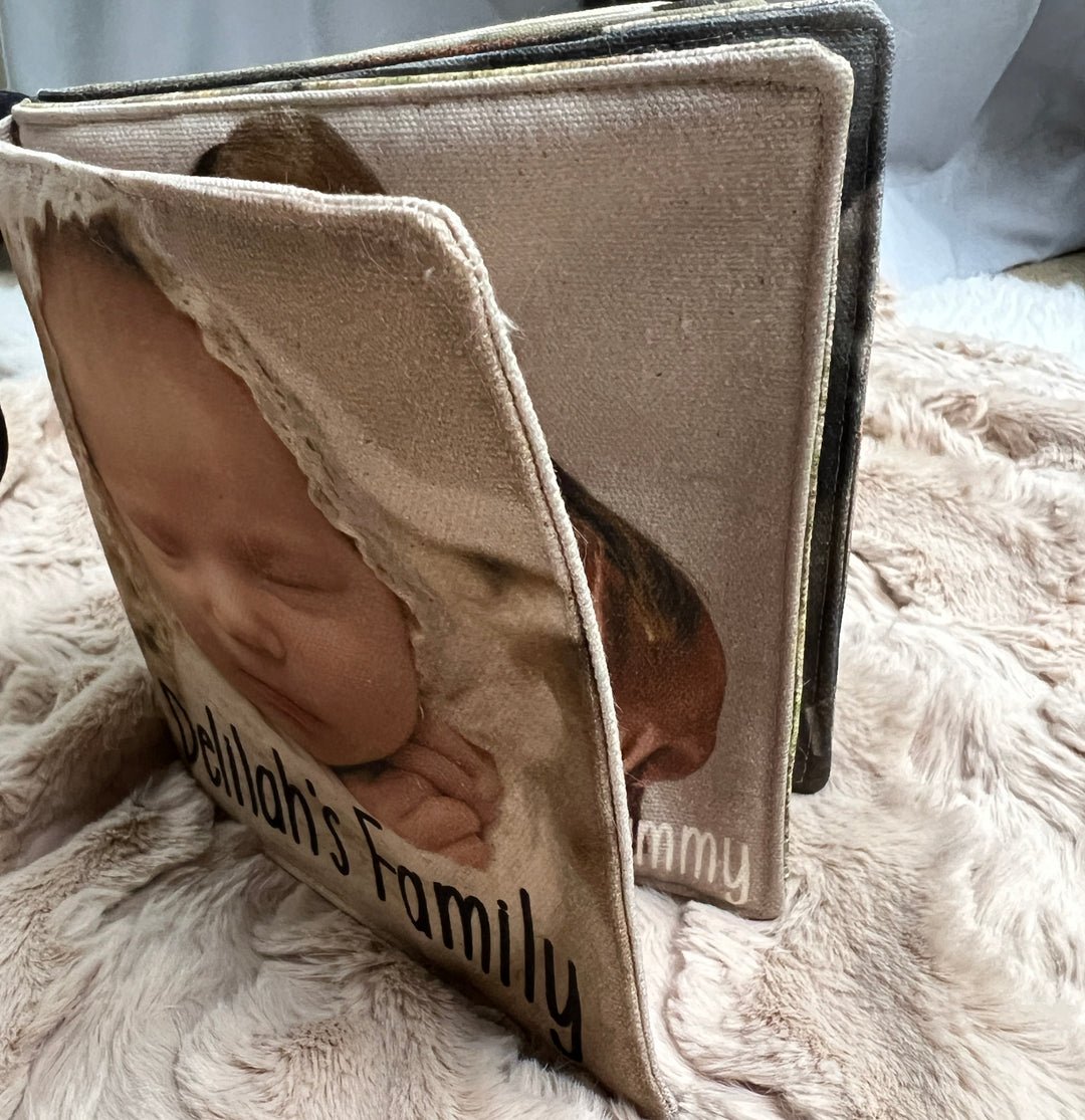 FULL PAGE Family Fabric Photo Book