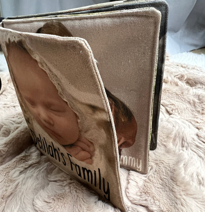 FULL PAGE Family Fabric Photo Book