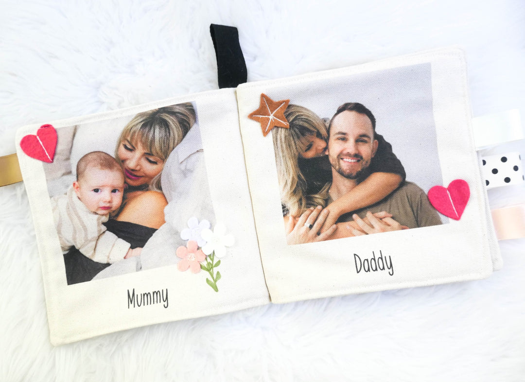 FAMILY FABRIC PHOTO BOOK - DELUXE VERSION