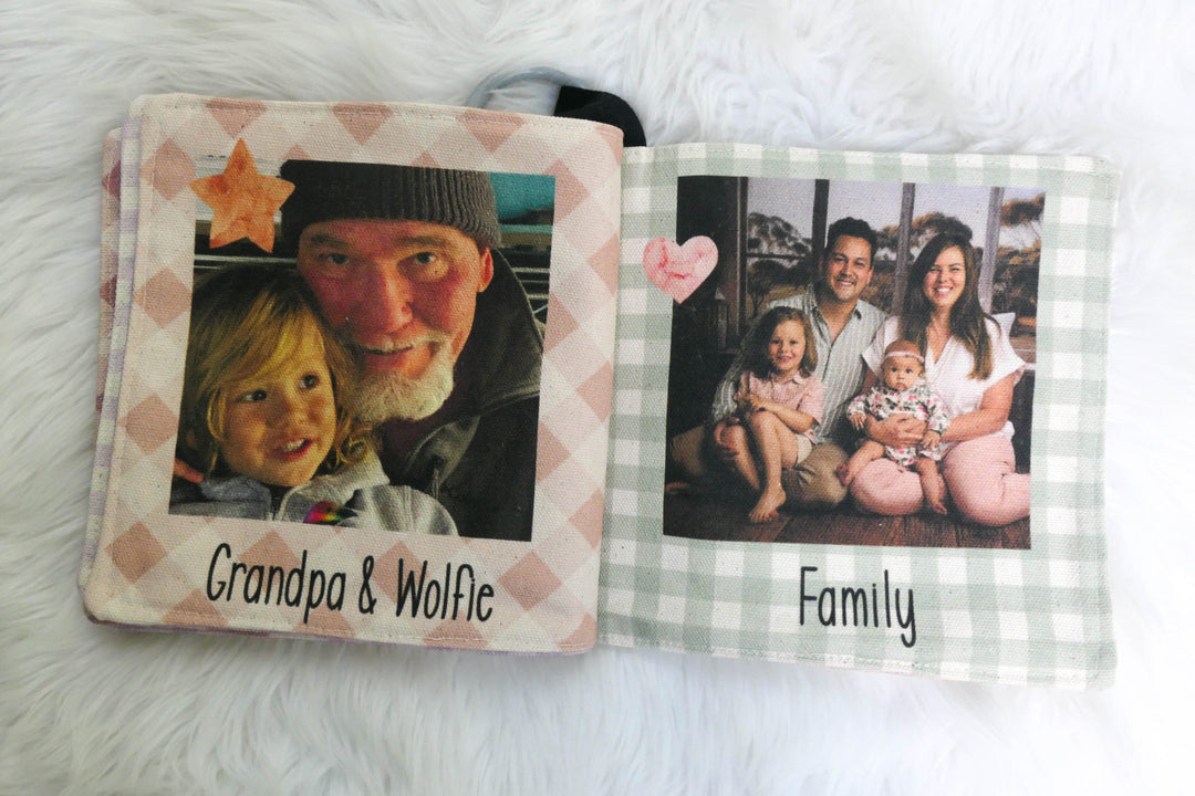 FAMILY FABRIC PHOTO BOOK - BASIC VERSION