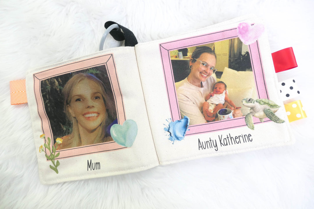 FAMILY FABRIC PHOTO BOOK - BASIC VERSION