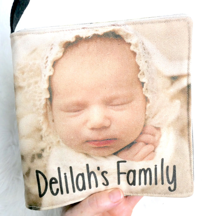 FULL PAGE Family Fabric Photo Book