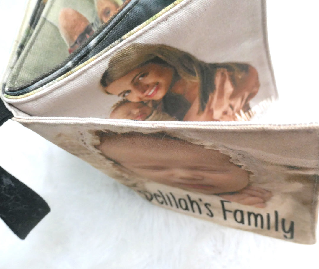 FULL PAGE Family Fabric Photo Book