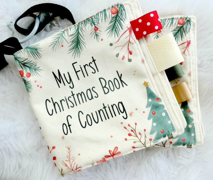 Organic Christmas Counting Baby Book