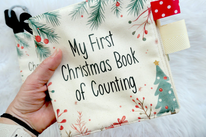 Organic Christmas Counting Baby Book