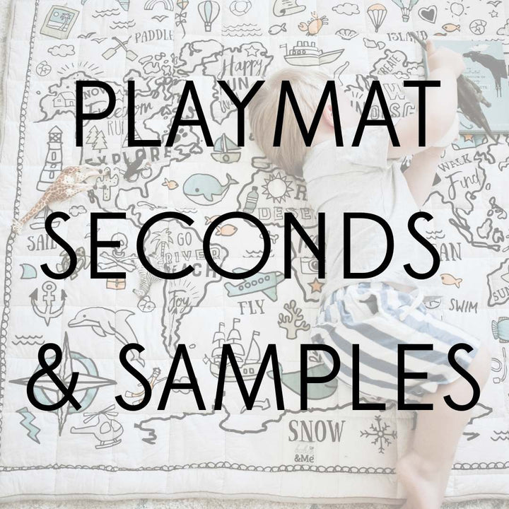 Play Mat Seconds and Samples - World Explorer