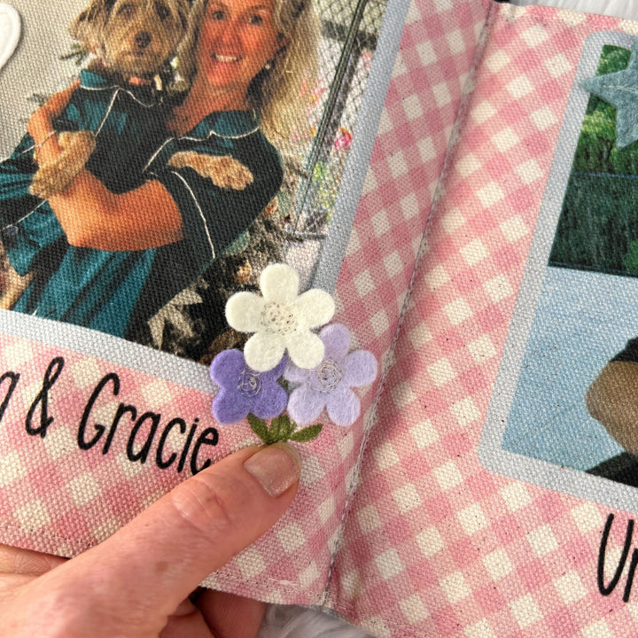 FAMILY FABRIC PHOTO BOOK - DELUXE VERSION