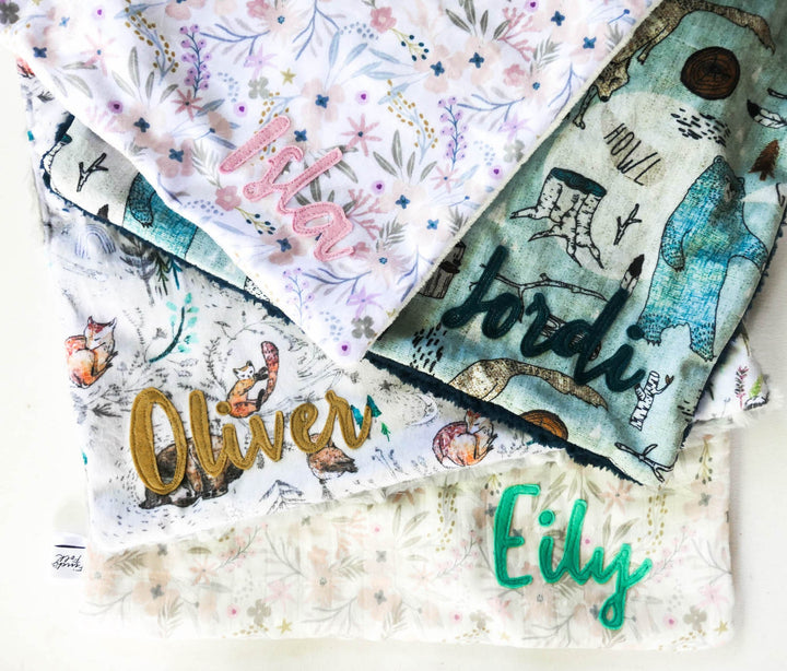 ADD ON ONLY - Personalise any Lovey, Comforter or Wrap.