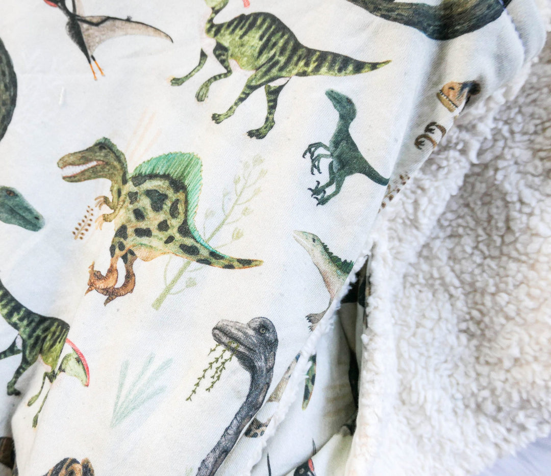 Organic Cotton Lovey or Blanket - DINO - Baby Gift - Neutral - Baby Shower - Nursery Decor - Crib Stroller Blanket - Aus Made - Baby Boy