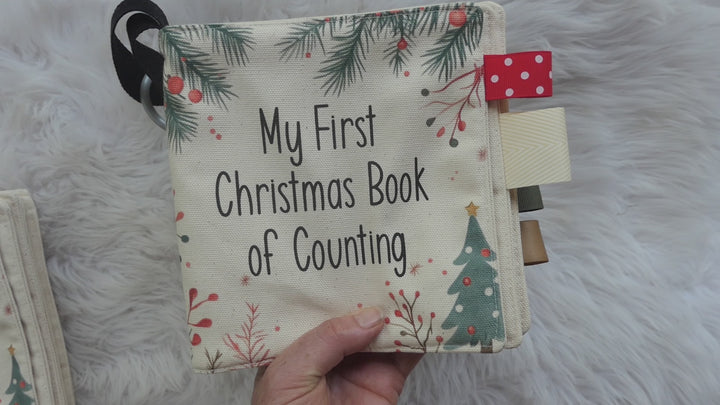 Organic Christmas Counting Baby Book