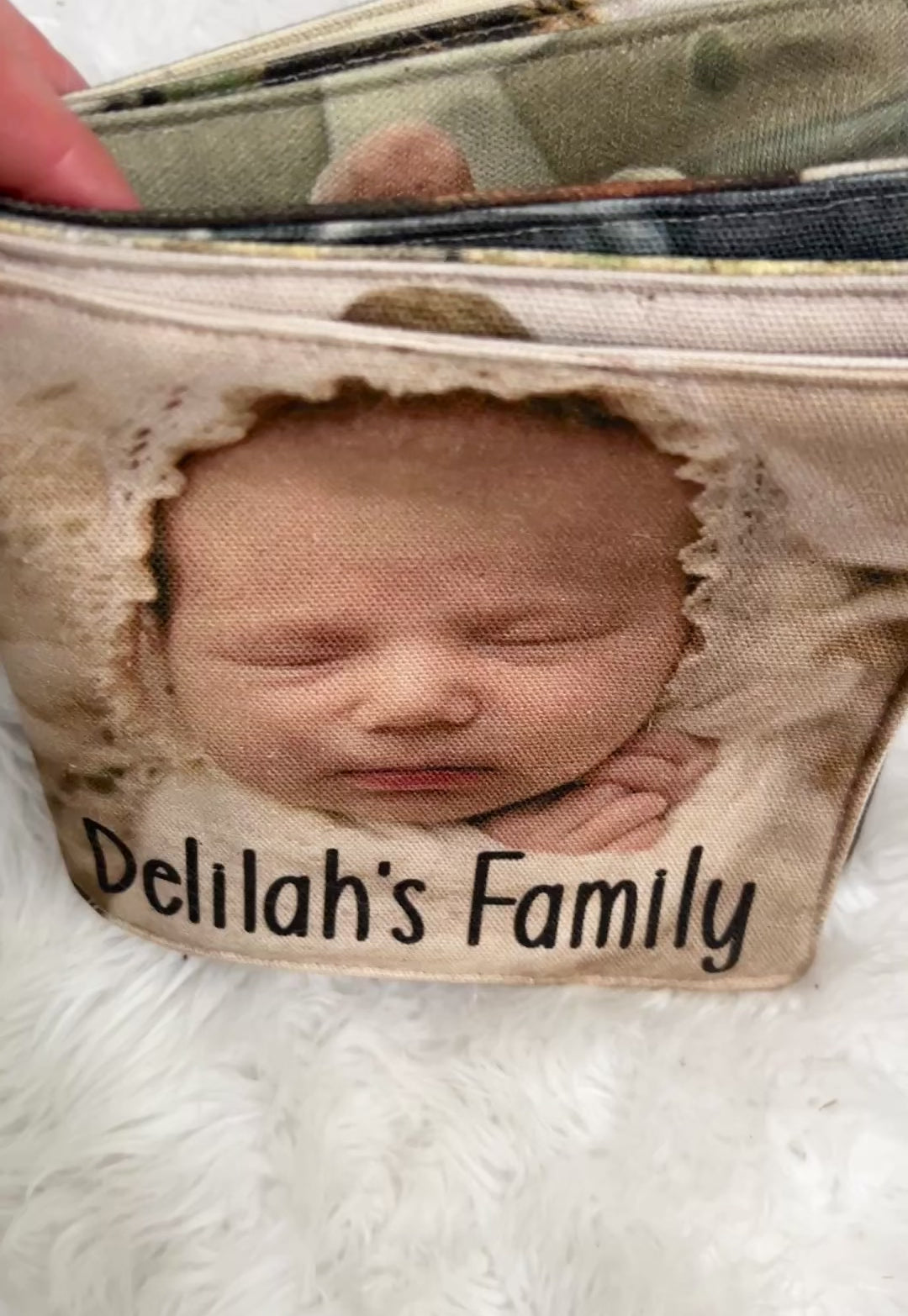 FULL PAGE Family Fabric Photo Book